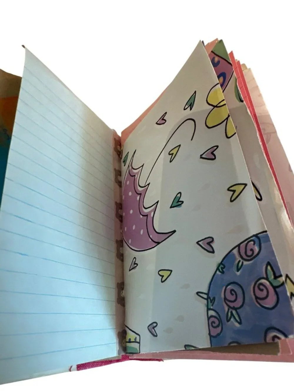 Handmade Junk Journal Beaded Charm Ribbon Closure 80s 90s Nostalgia Inner Child